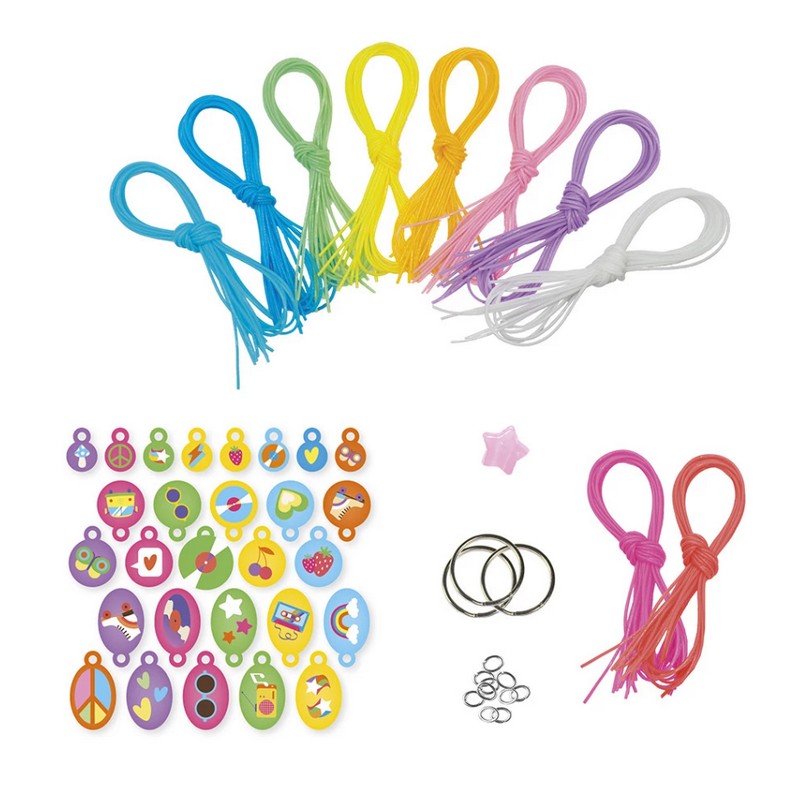 Set scoubidou fai da te per bambini dai 7 anni in su